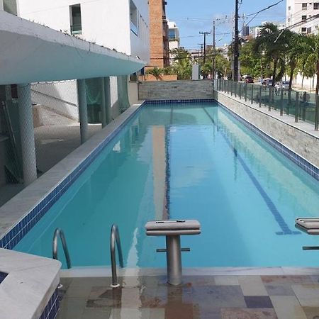 João Pessoa Luxor Tambau Ap 100 Metros Da Praia Com Vista Para O Mar מראה חיצוני תמונה