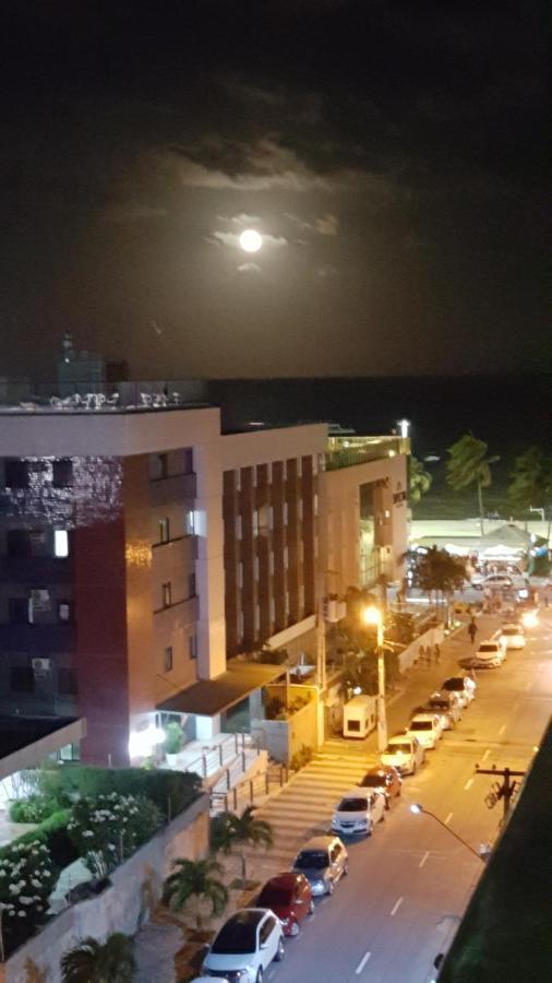 João Pessoa Luxor Tambau Ap 100 Metros Da Praia Com Vista Para O Mar מראה חיצוני תמונה