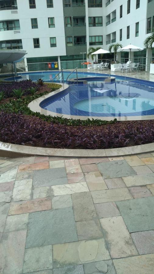 João Pessoa Luxor Tambau Ap 100 Metros Da Praia Com Vista Para O Mar מראה חיצוני תמונה